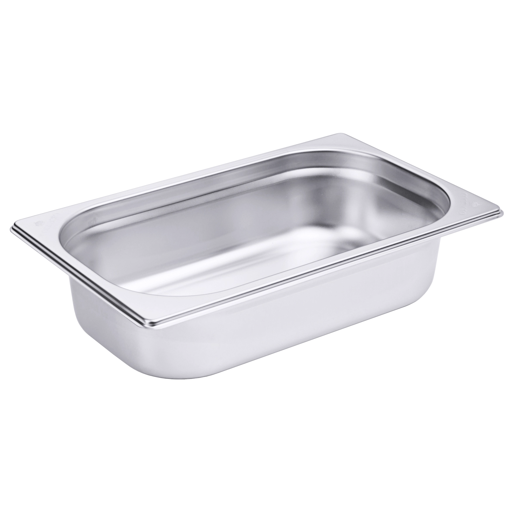 Contacto Edelstahl GN-Behälter gelocht GN 1/4 Tiefe 65 mm