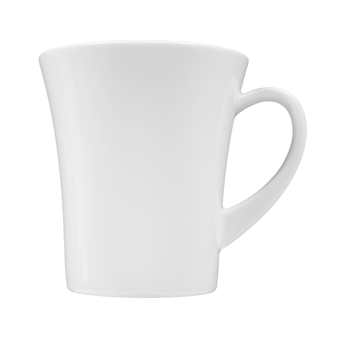Tasse, Keramiktasse, Hängetülle, weiße Tasse, Becher