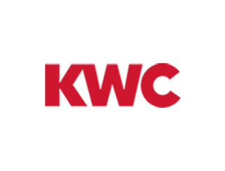 Marke KWC, KWC logo, brand logo, rotes Logo, Schriftzug, Wortmarke