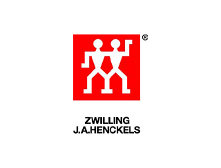 Marke Zwilling, Zwillingslogo, rotes Quadrat, Figur1, Markenzeichen, J.A. Henckels