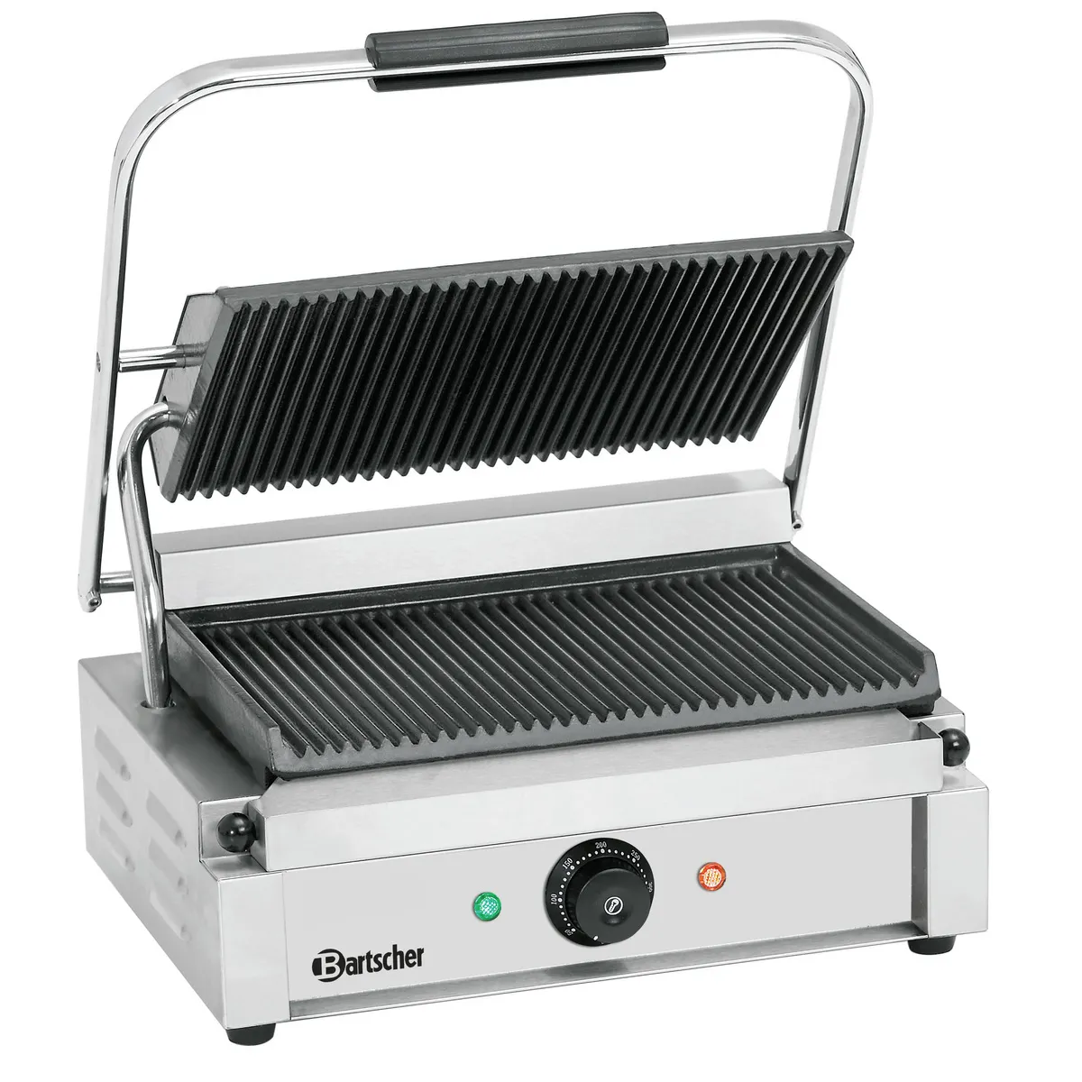 Bartscher A150674 Kontaktgrill geöffnet
