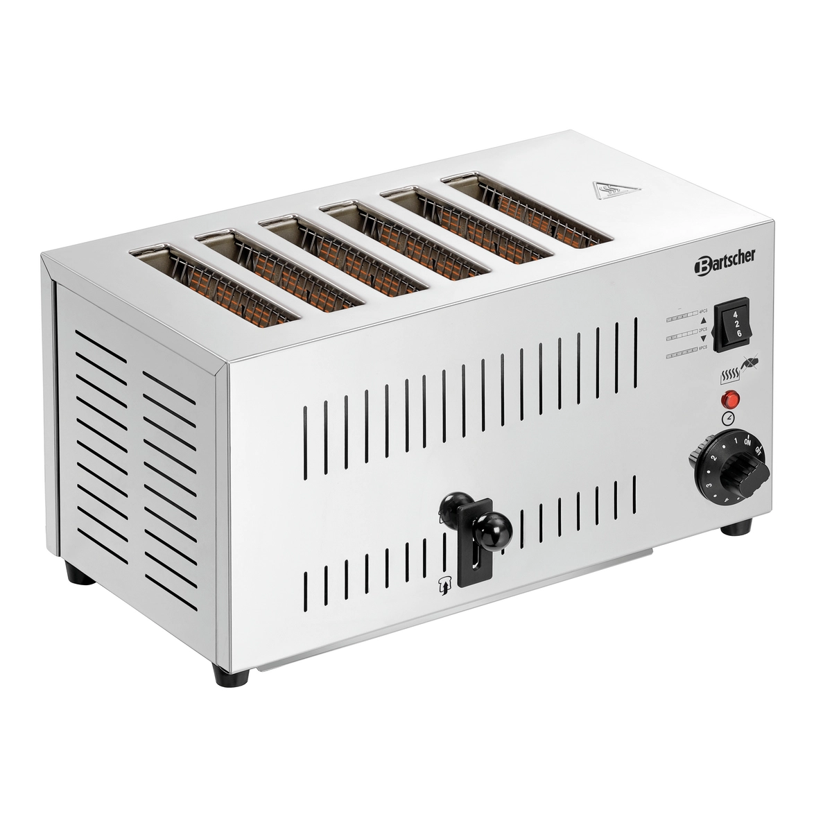 Bartscher 100197 Toaster mit 6 Schlitzen
