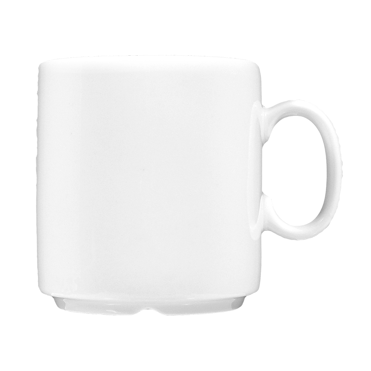 Becher, Kaffeetasse, Weiß, Keramik, einfarbig