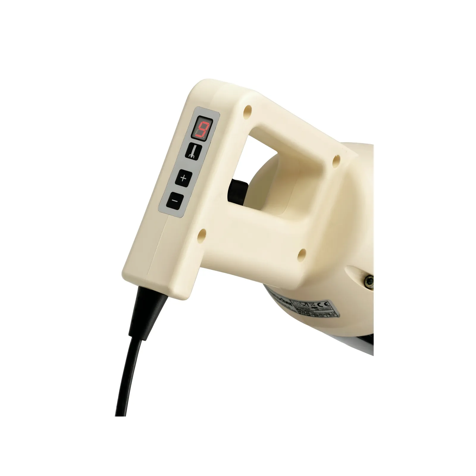 Bartscher 130130 Motorblock STM3 350 Ansicht Bedienelemente am Griff, Drucker, Elektrischer Drucker, Handhabungsvorrichtung, Digitalanzeige, Beleuchtung?