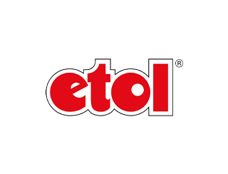 Marke etol, Logo, logo, etol, brandlogo, rot, text