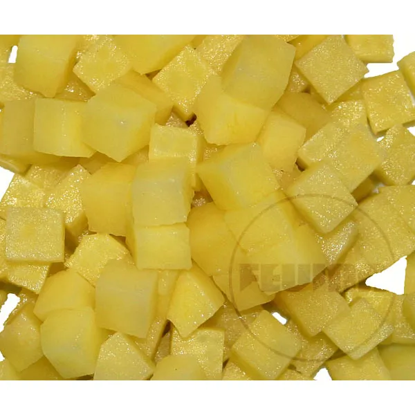 Feuma Wuerfelgatter Schnitt Kartoffel, kartoffelwürfel, ungewürfelt, gelb, blockwürfel, multipack
