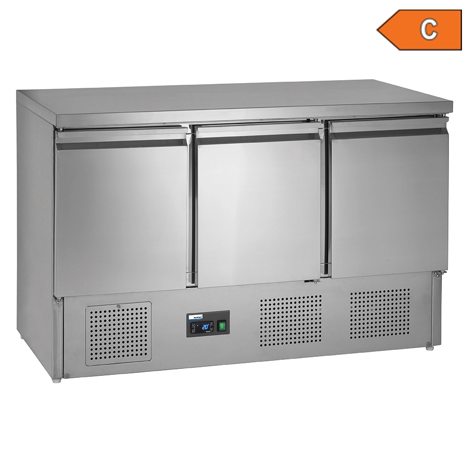  Nordcap 435609001 Universalkuehltisch KT133T Label  