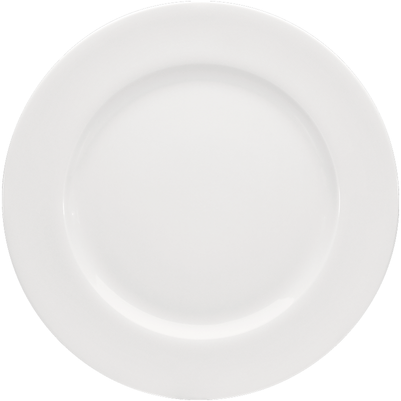 Bauscher 6700616 Teller flach breite Fahne, Porzellan, Töpferei, Teller, Mahlzeit, Untertasse