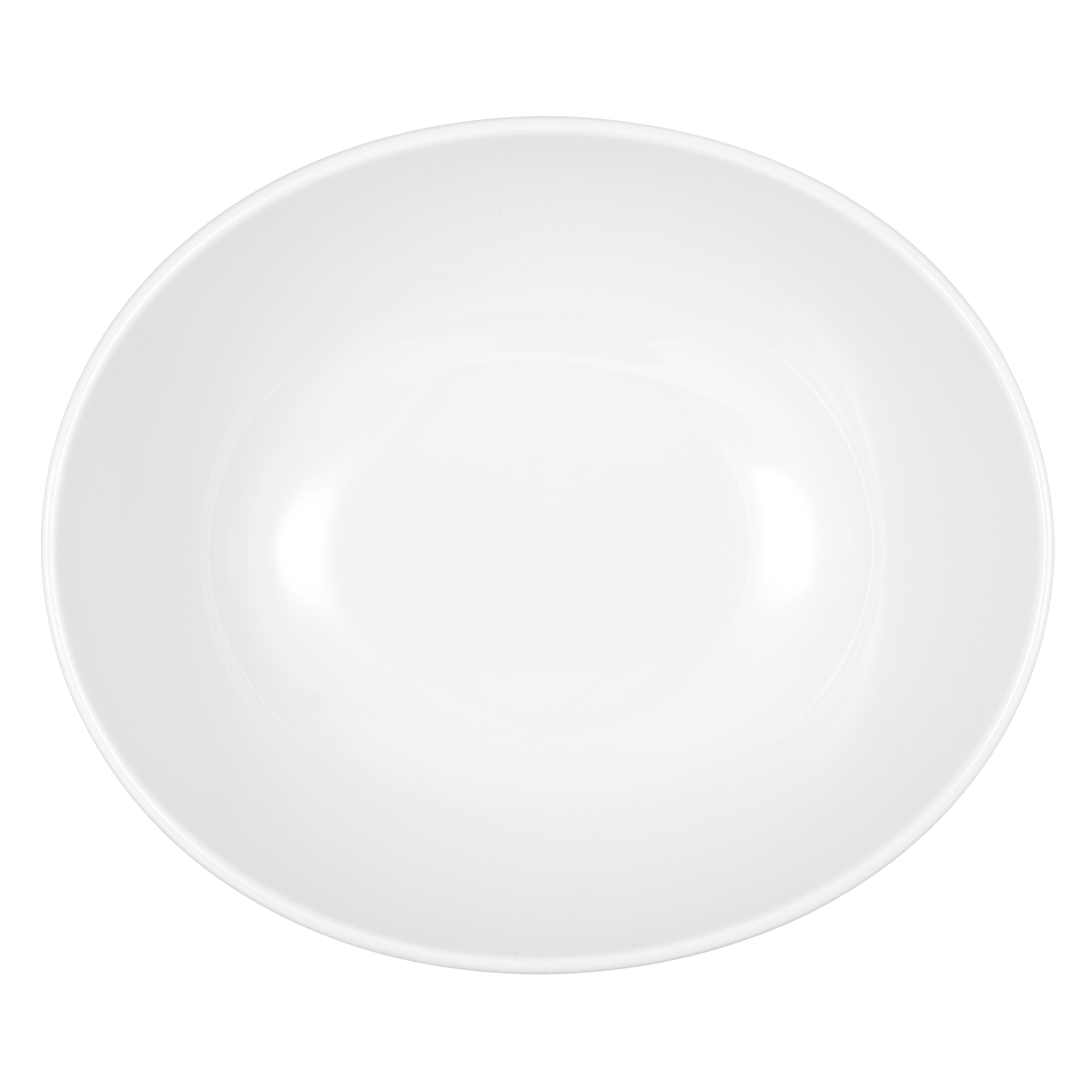 elliptischer teller, weißer teller, porzellan, glänzende glasur, geschirrware
