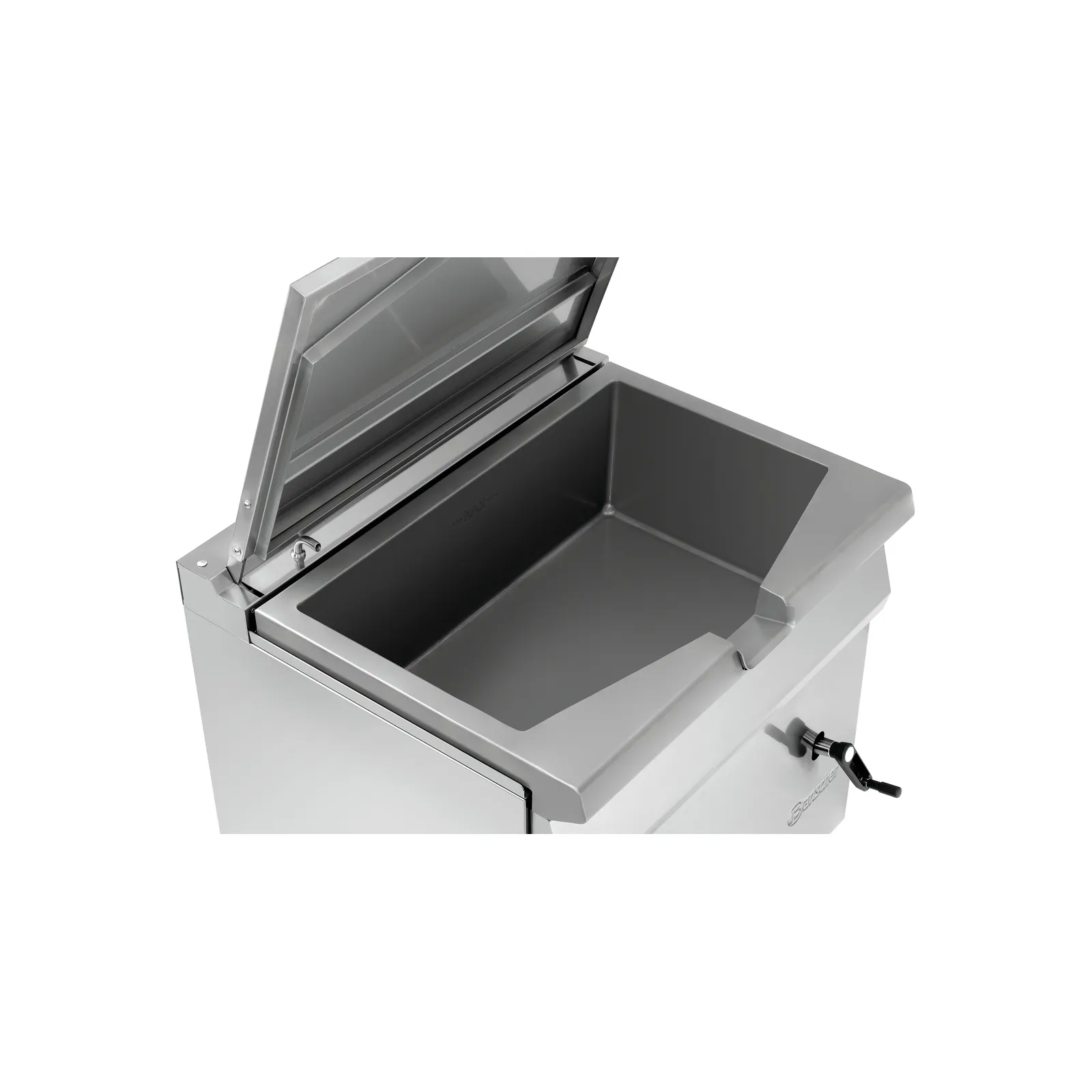 Bartscher 286681 Kippbratpfanne 700 E51LHK Ansicht von oben, offen