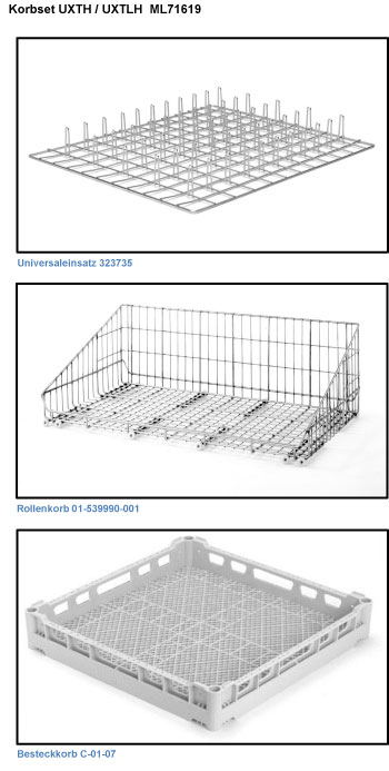 Hobart Korb-Set UXTH 4