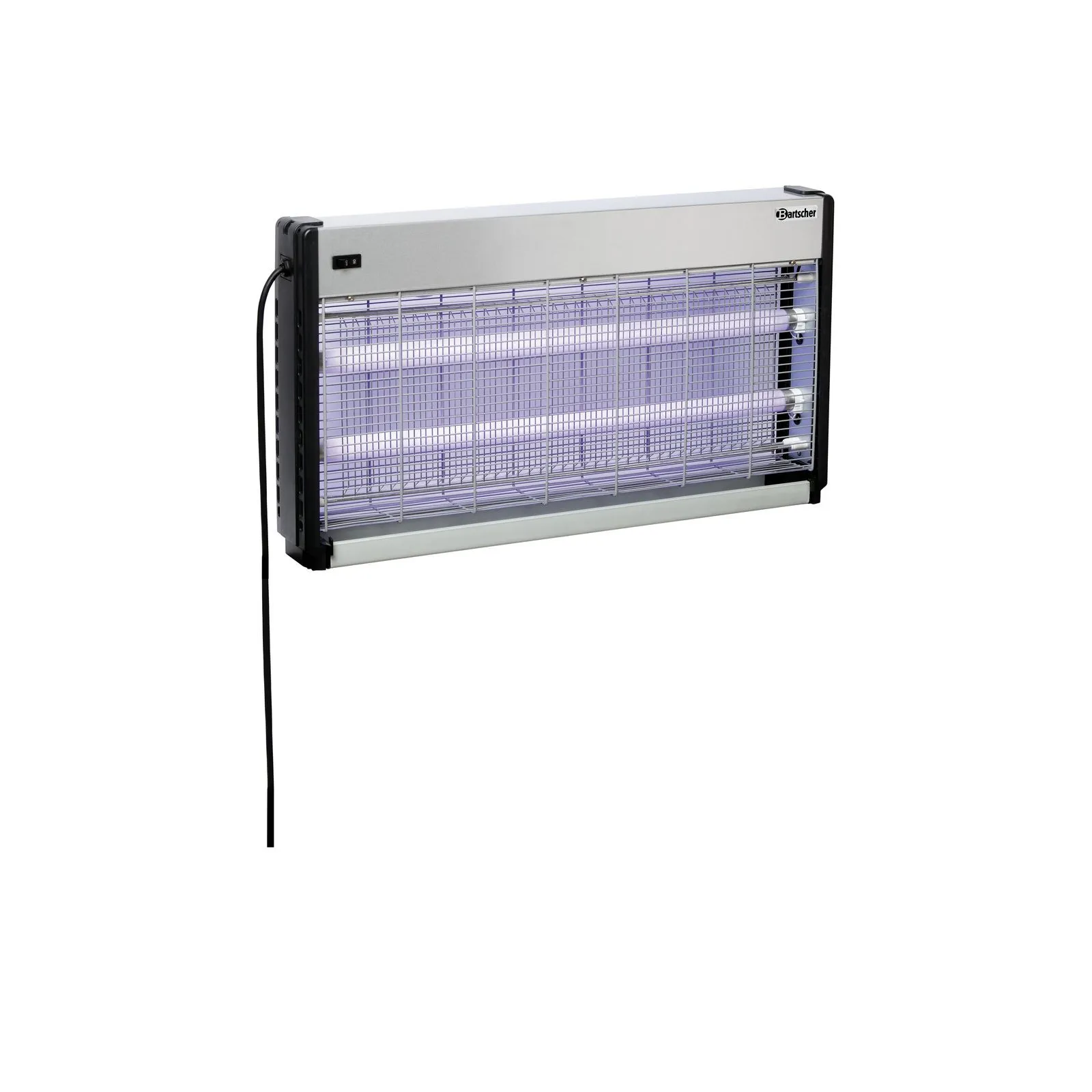 Bartscher 300317 Insektenvernichter IV-65 Ansicht Komplett, infrarotheizung, elektroheizung, wandmontage, UV-lampe, Gitterbau