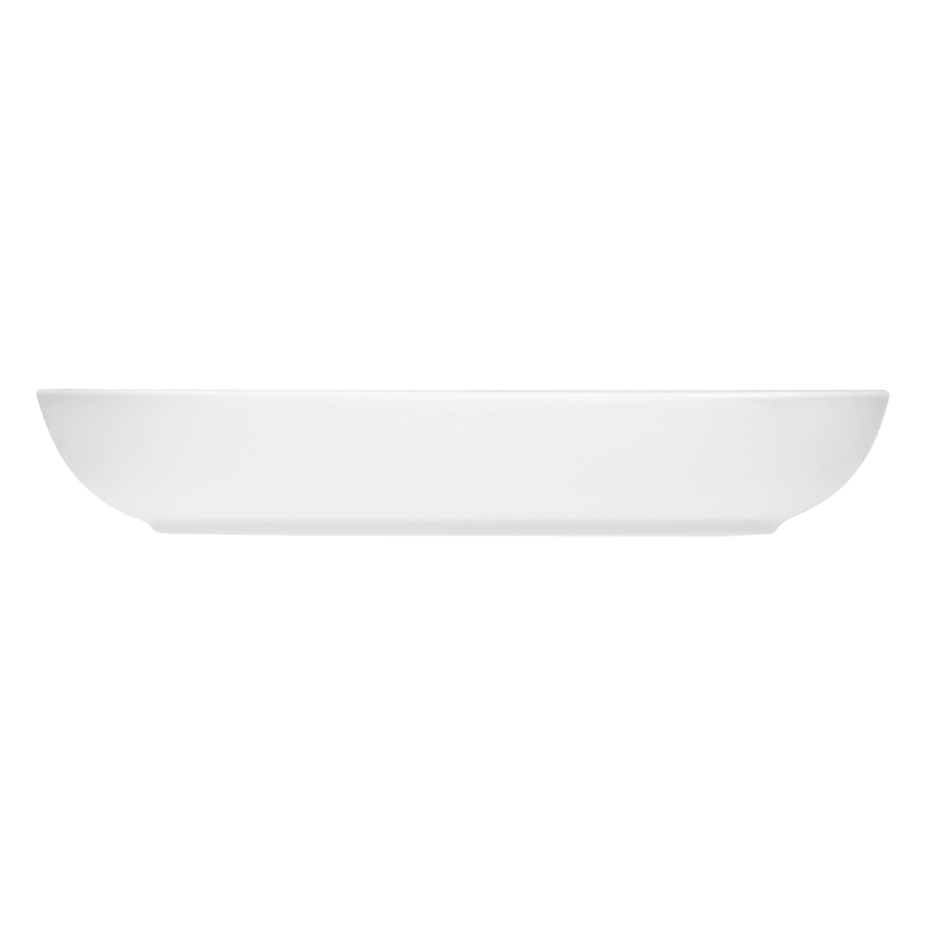 Bauscher 6306228 Schale oval 28 cm seitlich  , Schale, Teller, Porzellan, weiß, flach
