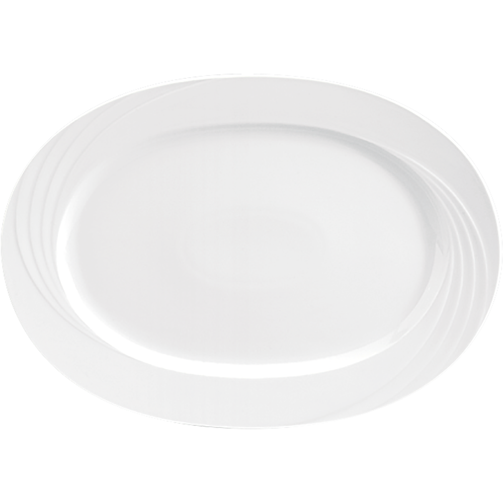 Schoenwald 9182023 Platte Fahne, Porzellan, Töpferei, Mahlzeit, Teller