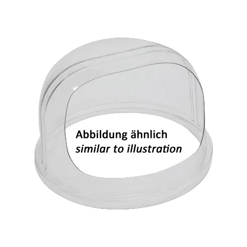Neumaerker Haube 01-51552  , Schutzbrille, Schutzbrille Glas, Halbrundes Visier, Visier, Transparentes Visier