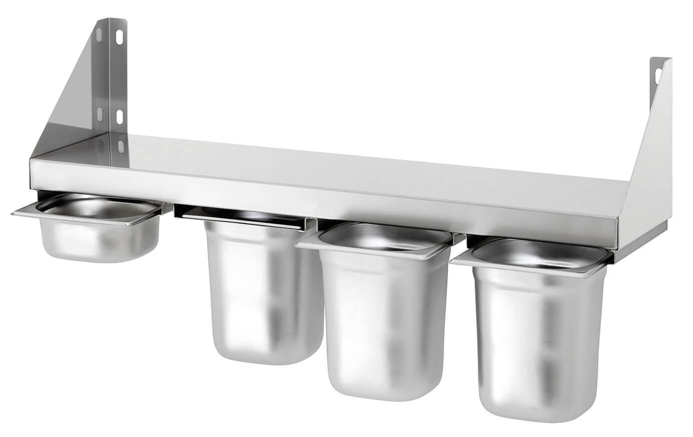 Bartscher 389080 Gewürzbord 4x1/6GN