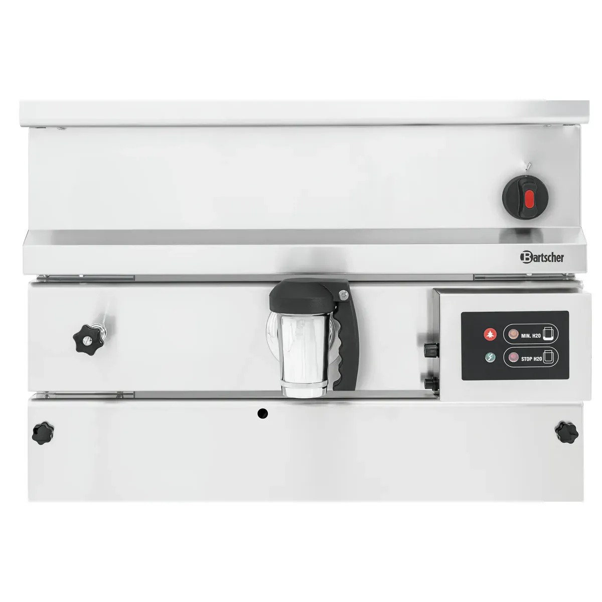 Bartscher 2800021 Kochkessel G113L Nahansicht Bedienelemente, Grill, Gasgrill, Fritteuse, Tragbarer Grill, Edelstahl