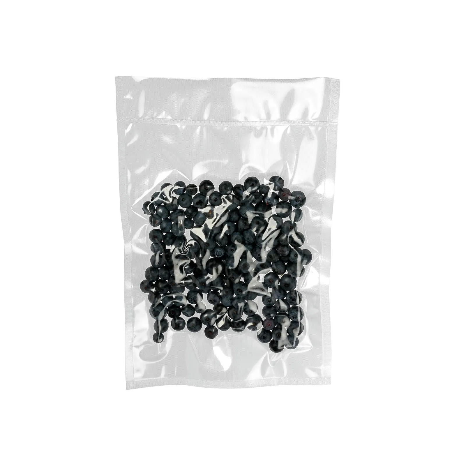 Bartscher 300412 Vakuumier-Beutel G2,5L Ansicht Komplett, einzelner Beutel, vakuumierte Blaubeeren, Beeren, Schwarz, Beutel, Trockenfrüchte?, Kleine Früchte