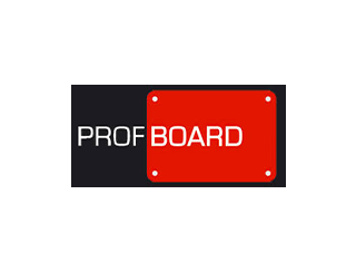 Marke Profboard, Aufkleber, Schild, Symbol, Logo, board, profboard, red plate, metal plate, anti-slip