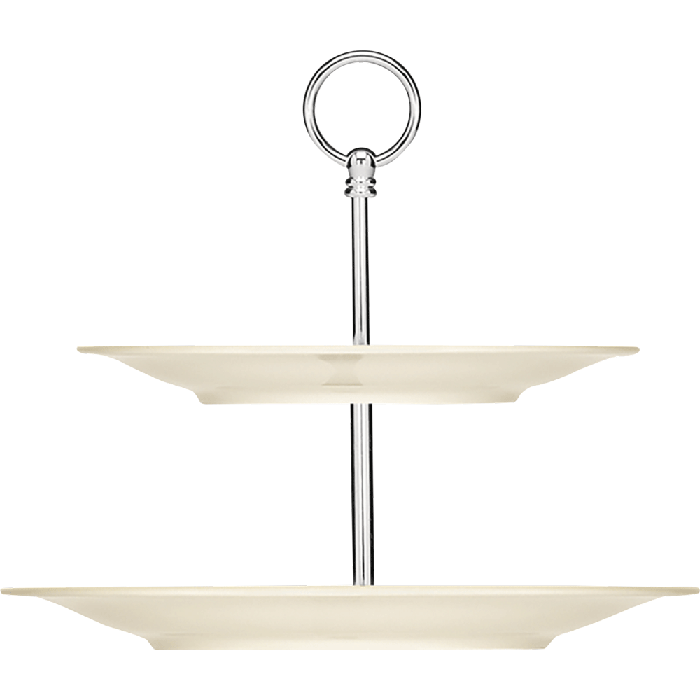 Bauscher 6207301 Etagere Teller flach 2-fach