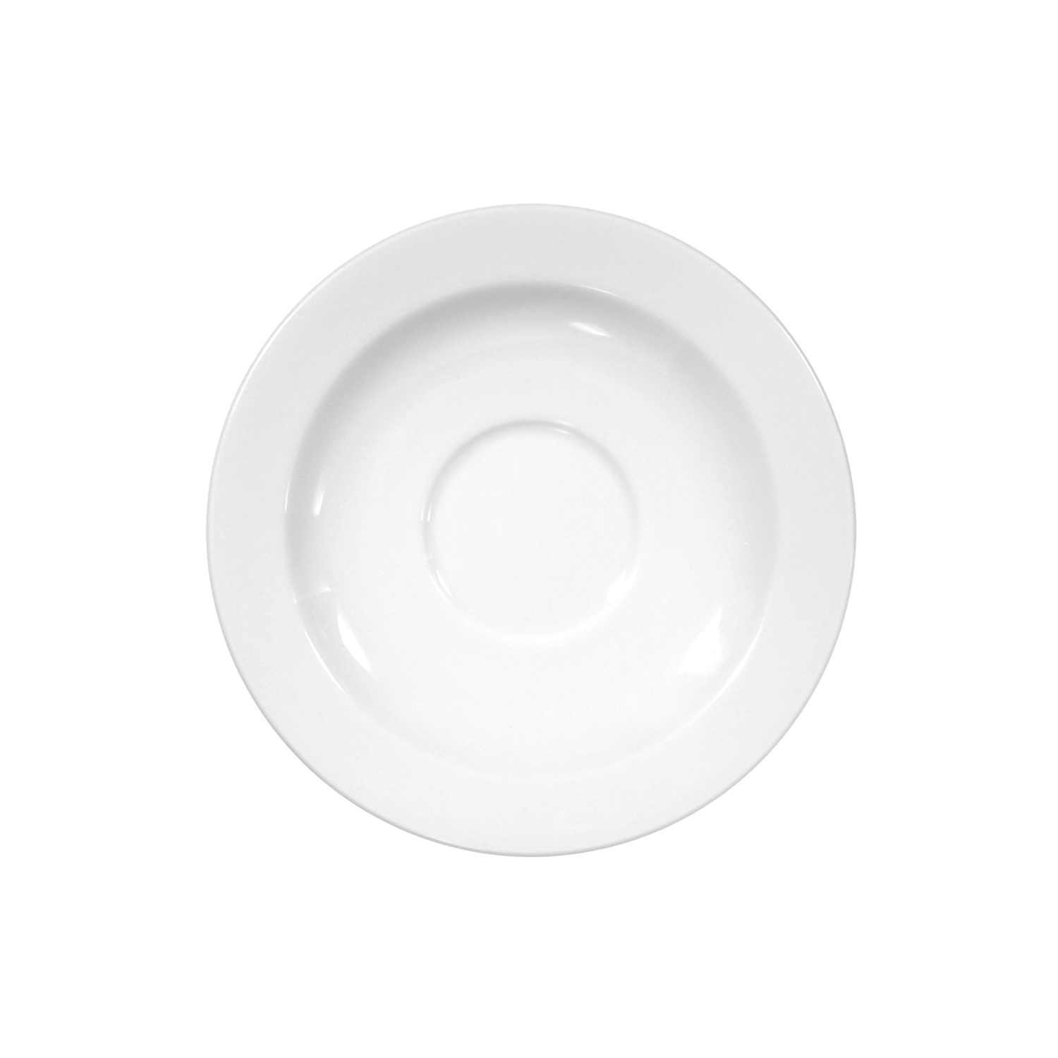 Teller, Tellerunterteil, Weiß, Porzellan, Tasseneinlage