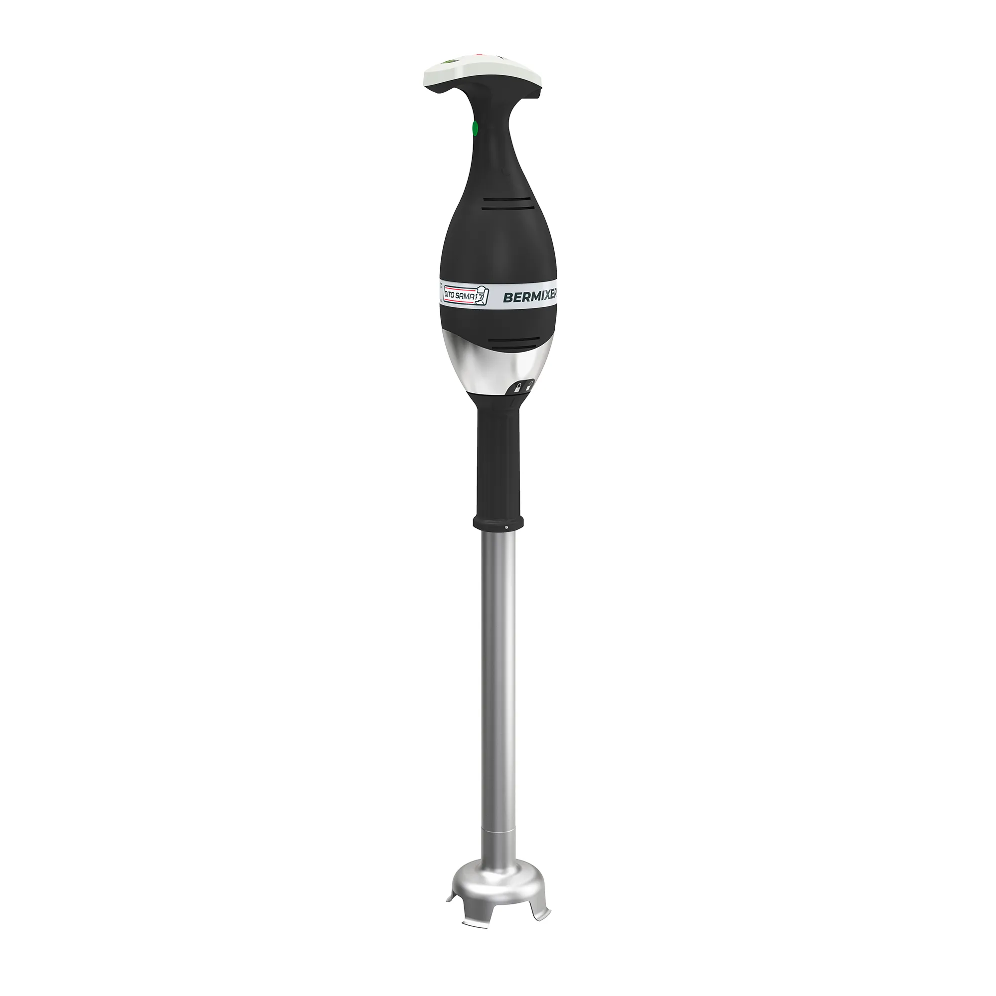 Ditosama 600331 Handmixer Bermixer Pro Turbo 650W, Stabmixer, Küchenmixer, Stabmixer mit Metallstab, Schwarzer Griff, Metalldesign