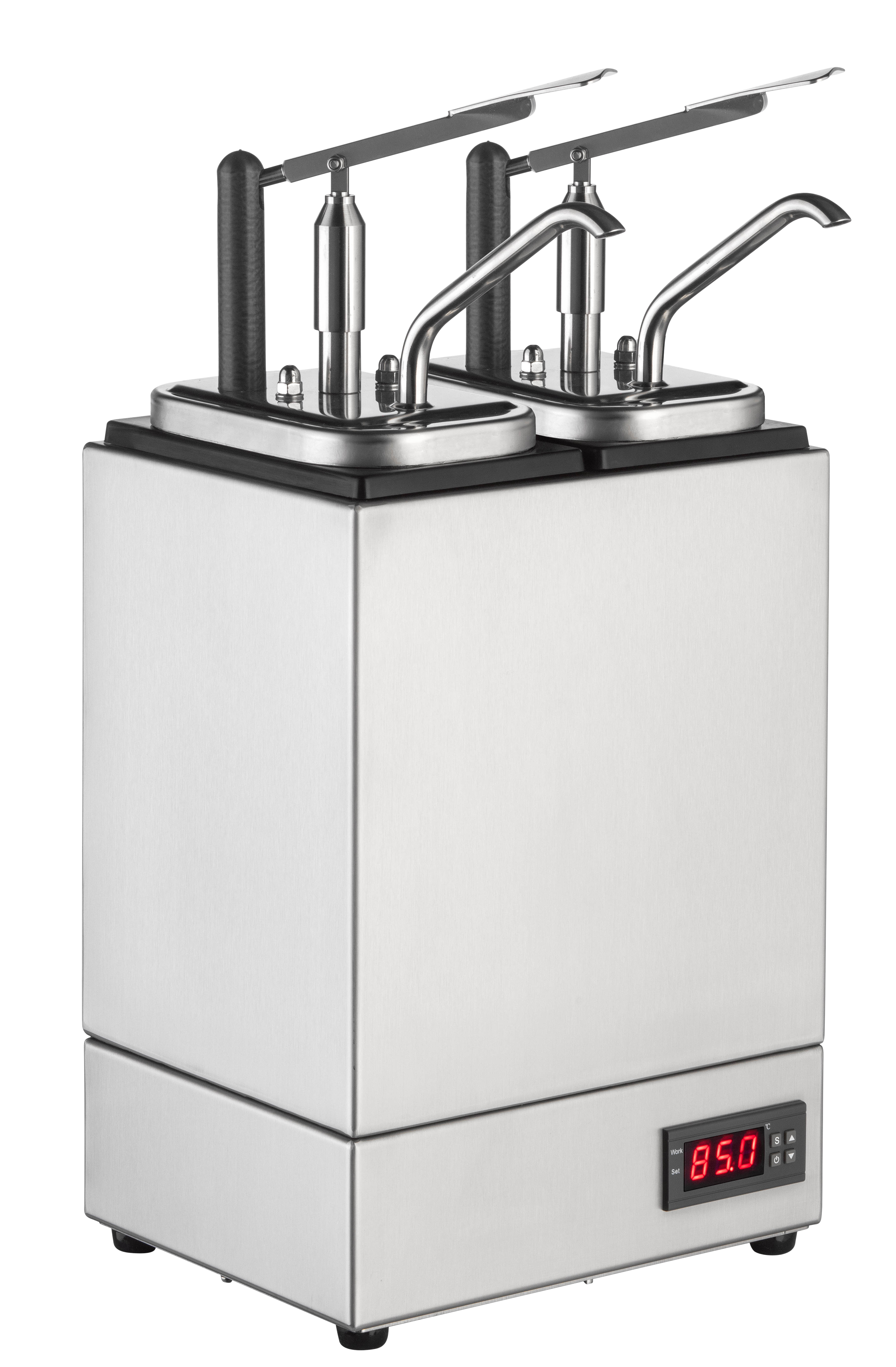 Neumaerker 05-51534N Soßenspender 2x 3 Liter beheizt mit 2 Pumpen