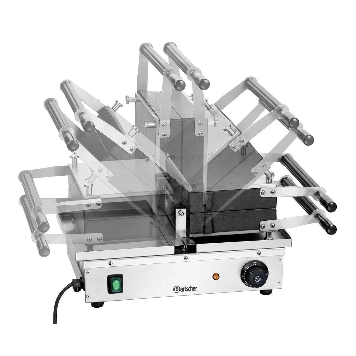 Bartscher 370165 Waffeleisen Ansicht 4  