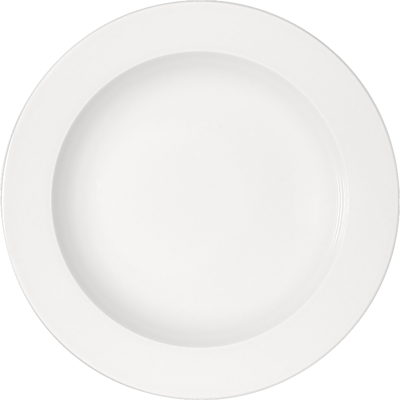 Bauscher 6700123 Teller tief Fahne, Porzellan, Töpferei, Mahlzeit, Teller, Servierplatte