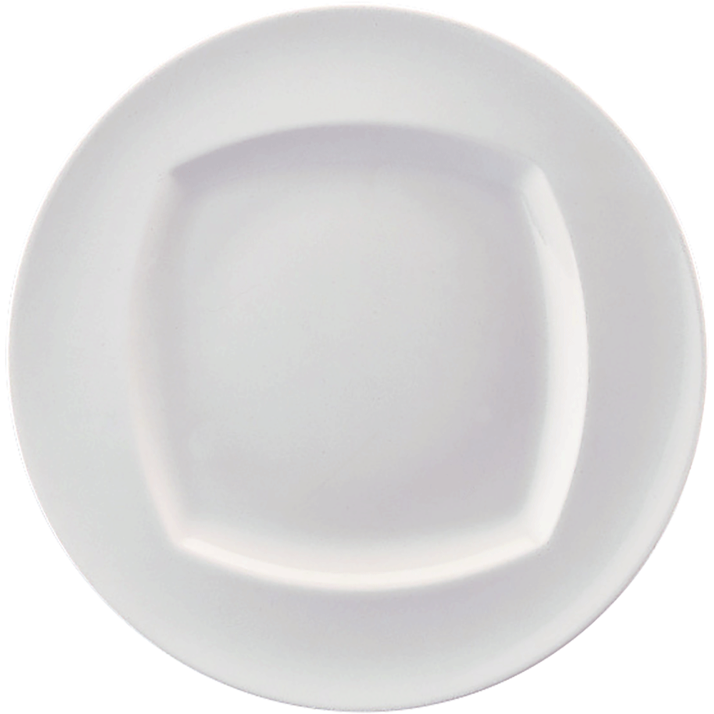 Schoenwald 9320032 Teller flach Fahne, Porzellan, Töpferei, Mahlzeit, Teller, Servierplatte