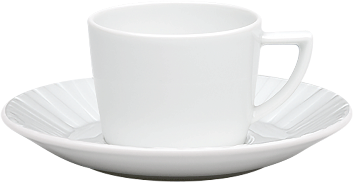 Schoenwald 9305172 Obertasse mit Untere Struktur, Untertasse, Tasse