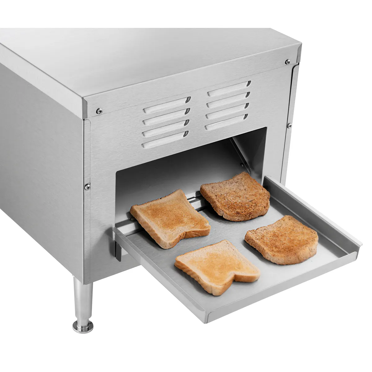 Bartscher A100205 Durchlauftoaster Bedienfeld seitliches Entnahmefach